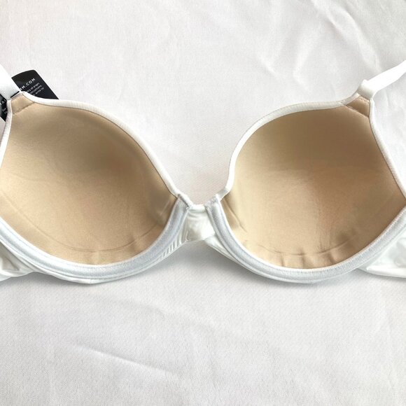 Maidenform One Fab Fit Demi Underwire T-Shirt Bra 36A White DM7543 NWT - Picture 8 of 9